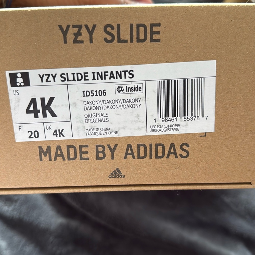 Infant Yeezy Slides
